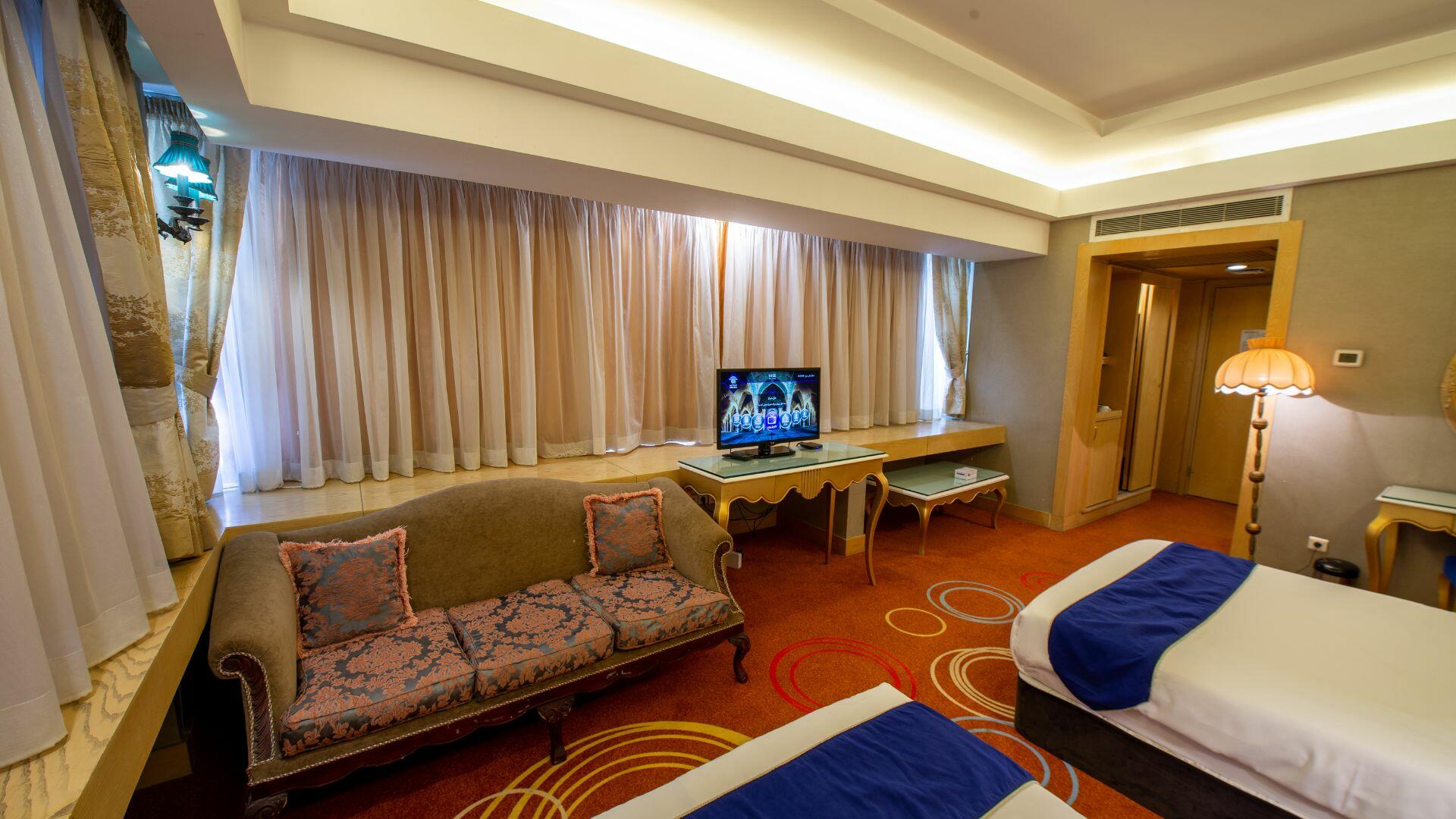 هتل بزرگ شیراز فضای داخلی اتاق ها