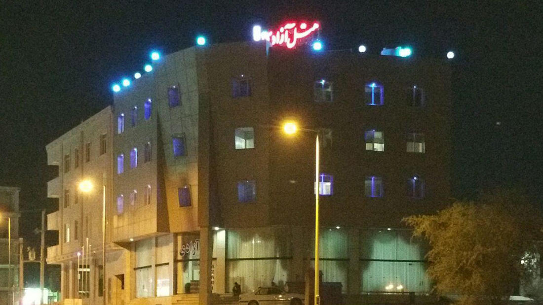 هتل آزادی قشم نمای بیرونی