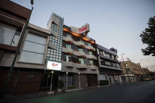 هتل البرز قزوین هتل البرز قزوین نمای بیرونی