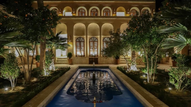 بوتیک هتل هومان یزد بوتیک هتل هومان یزد فضای داخلی بوتیک هتل 7