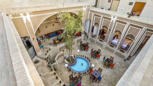 اقامتگاه سنتی ترنج سبز یزد اقامتگاه سنتی ترنج سبز یزد فضای داخلی اقامتگاه