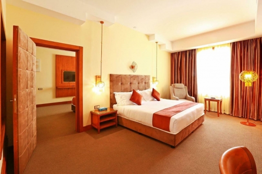 هتل ویدا کیش فضای داخلی اتاق‌ها