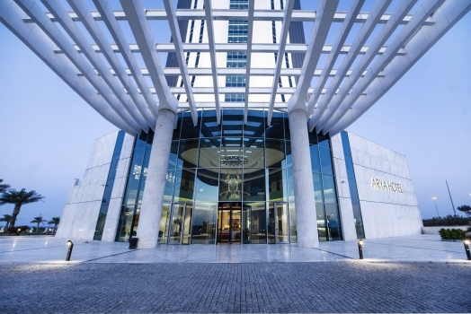 هتل آریا کیش نمای بیرونی