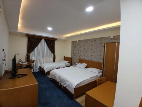 هتل دارالضیافه العقیله کربلا فضای داخلی اتاق‌ها