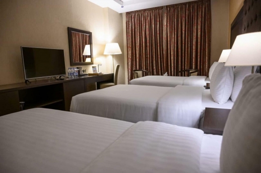 هتل بارون کربلا فضای داخلی اتاق‌ها