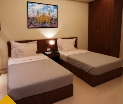 هتل نسیم نجف فضای داخلی اتاق‌ها