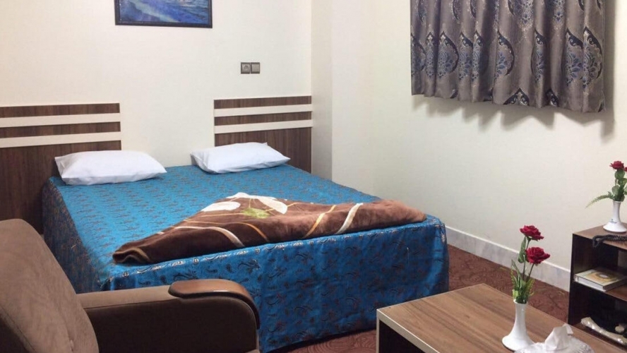 هتل آپارتمان فردوس قم هتل آپارتمان فردوس قم اتاق دو تخته دابل