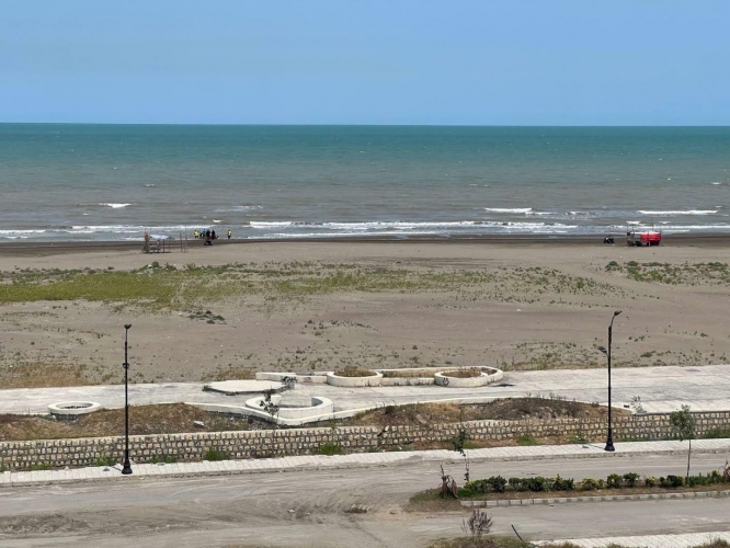 هتل آپارتمان میلاد فریدون‌کنار محوطه