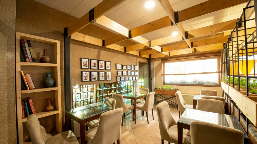 هتل رودکی شیراز هتل رودکی کافی شاپ 1