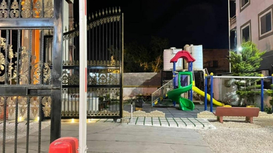 متل گلفام بابلسر متل گلفام بابلسر محوطه بازی کودکان