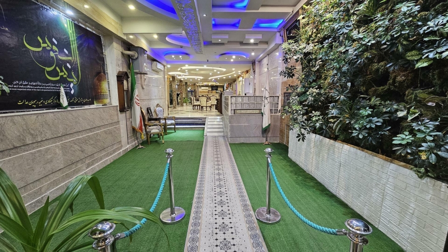 هتل رهپویان عدالت مشهد هتل رهپویان عدالت مشهد ورودی هتل