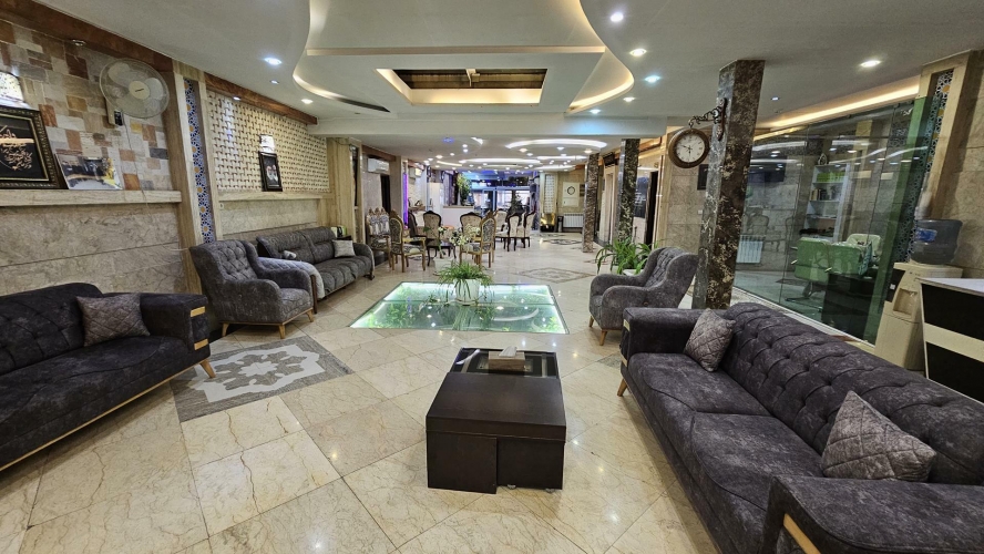 هتل رهپویان عدالت مشهد هتل رهپویان عدالت مشهد لابی