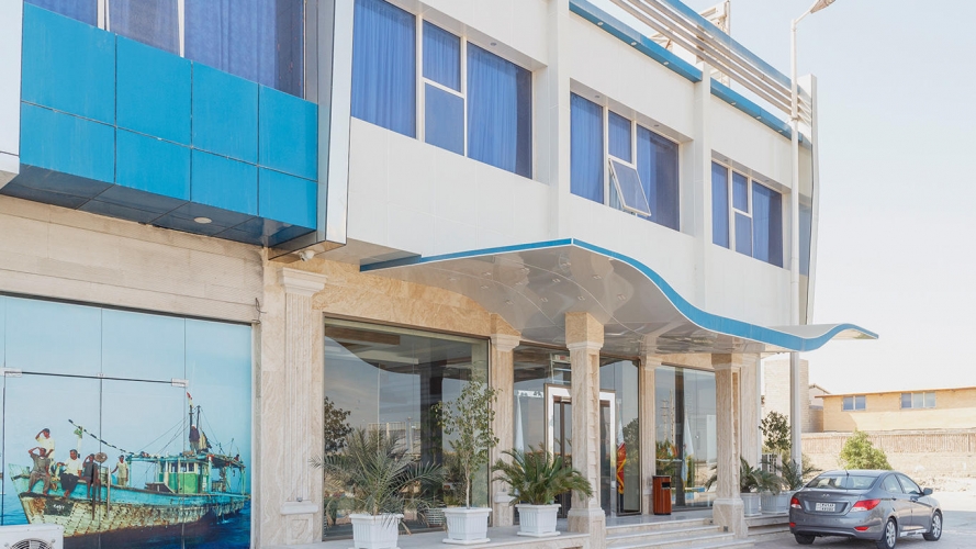هتل مارینا ۱ قشم هتل مارینا 1 قشم نمای بیرونی 2