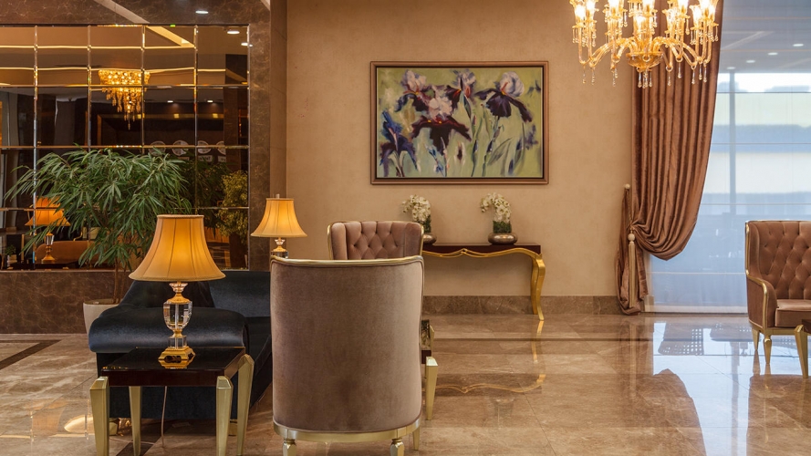 هتل لاله پارک تبریز هتل لاله پارک تبریز لابی 3