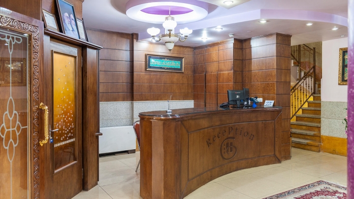 هتل آپارتمان گلاره مشهد پذیرش