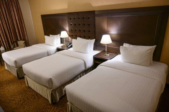 هتل بارون کربلا فضای داخلی اتاق‌ها