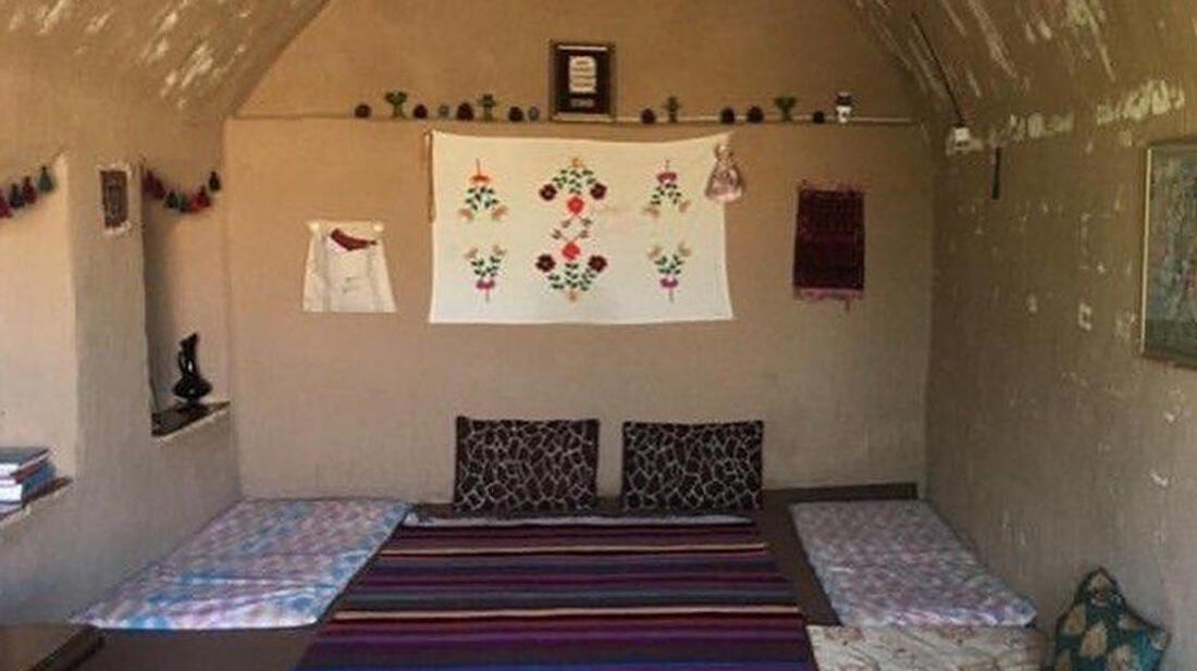 اقامتگاه بومگردی راگه رفسنجان فضای داخلی اتاق ها 1