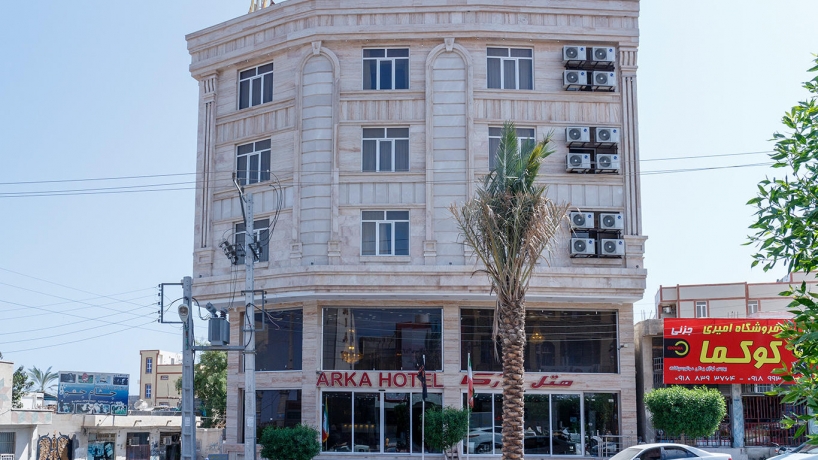 هتل آرکا قشم نمای بیرونی