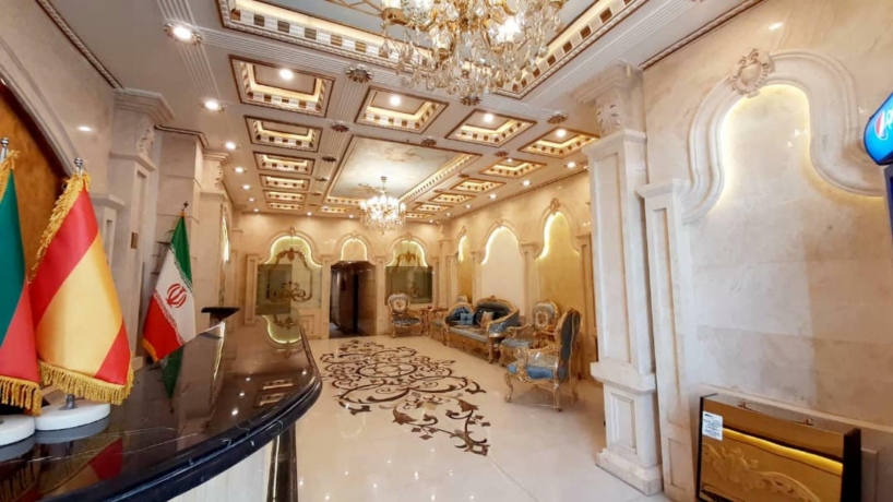 خانه مسافر مدینه النور مشهد لابی 1
